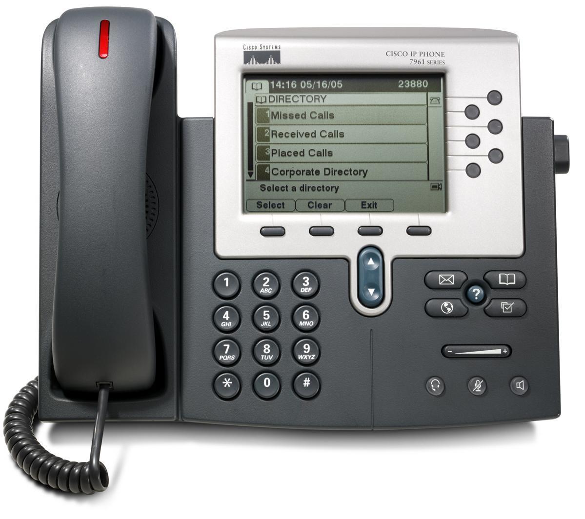 cisco ip phone 7961 enhances business communication with call forwarding and efficient features.