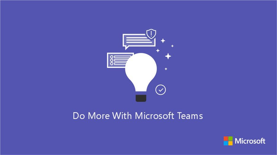 light bulb symbolizing ideas and productivity with microsoft teams for enhanced collaboration.