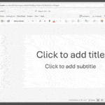 a screen shot of a web page with a click to add title
